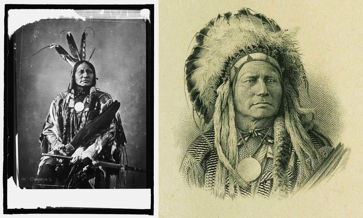 Chief One Papa: The Lakota Leader Immortalized on the 1899 $5 Bill